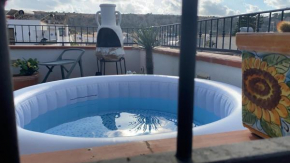 Apartment with terraces and private Jacuzzi - San Vito 400m from beach